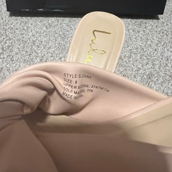 Lulus slip on heeled sandals - Picture 4 of 4